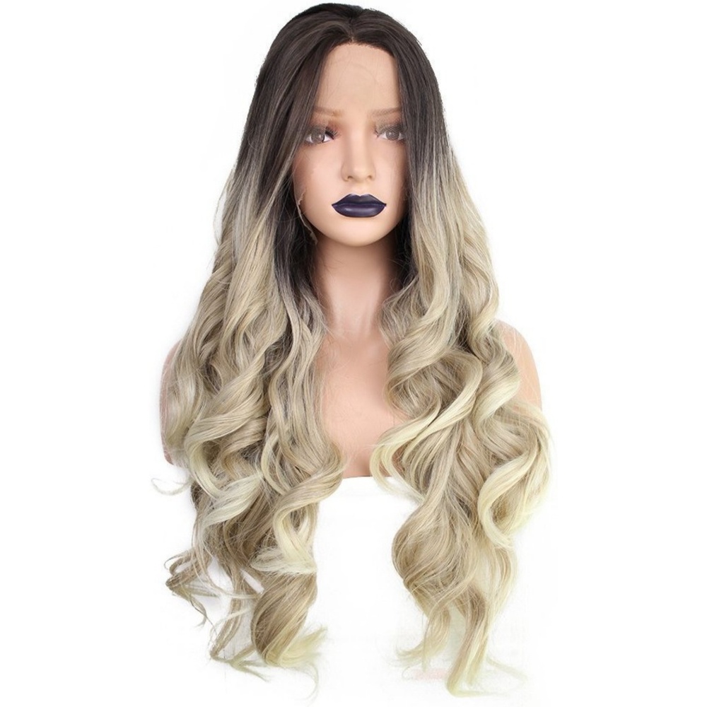 Ombre Blonde Beauty Lace Front Wig - Picture 2 of 4